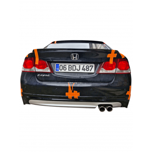 Honda Fd6 Arka Tampon Eki Karlık