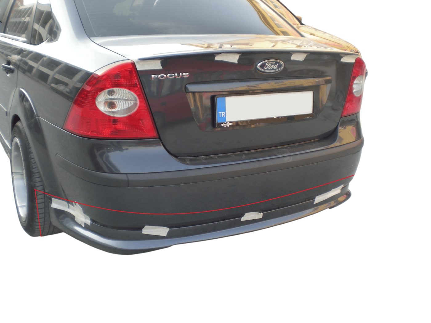 Ford Focus2 Sedan Arka Tampon Eki  Karlık
