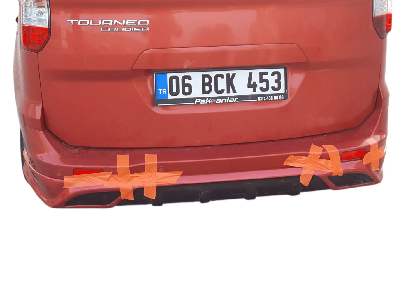 Ford Courier Arka Tampon Eki Karlık